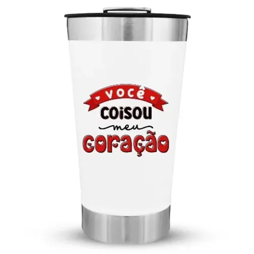 Copo Térmico Você Coisou o Meu Coração Personalizado