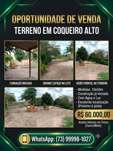 Vendo Área em Trancoso