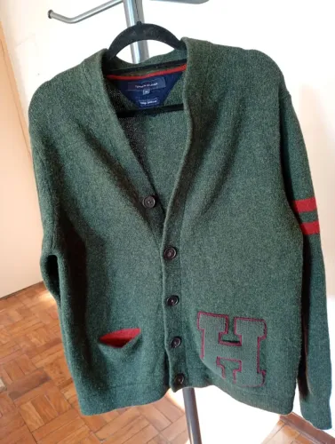 Casaco de Lã Vintage da Tommy Hilfiger Original