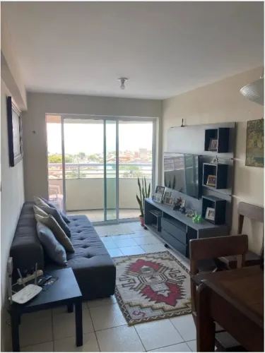 Apartamento mobiliado com vista para o mar
