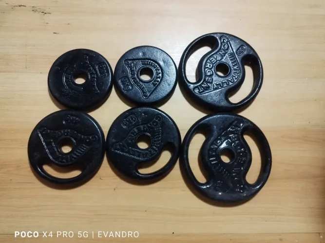 Anilhas pesos