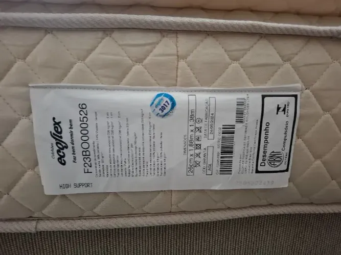 Cama de casal ECOFLEX