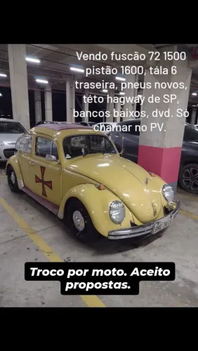 Volkswagen Fusca Fusca (gasolina) 1972
