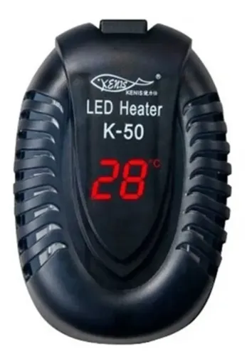 Aquecedor para Aquario Kenis K-50 25W 220