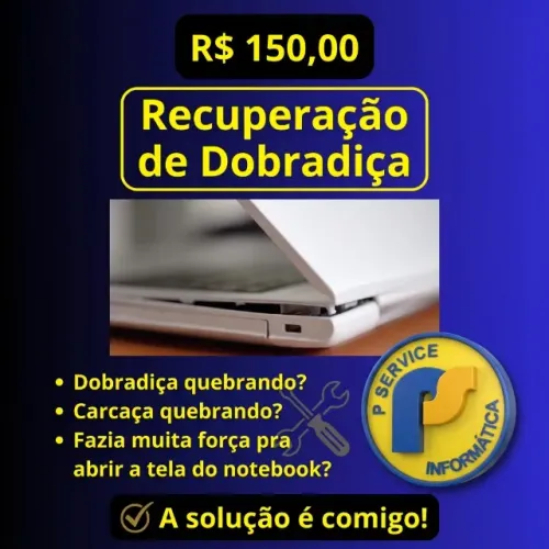 Notebook quebrando? Carcaça quebrando?