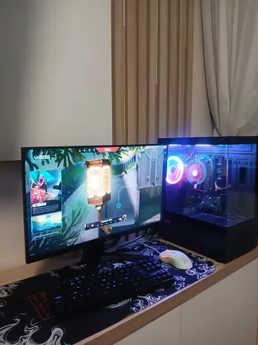 PC Gamer Completo Ryzen 5 PRO SSD 480GB Monitor 100Hz