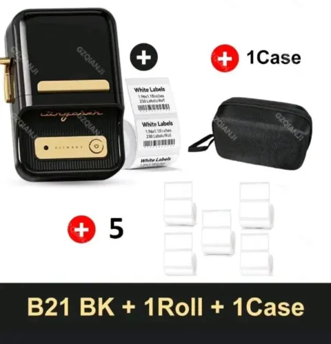 Impressora de Etiquetas Térmicas Bluetooth Niimbot B21<br>NiimPbot B21 Mini Máquina Portátil