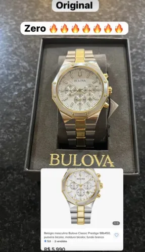 Relógio Relógio masculino Bulova Classic Prestige 98b450,