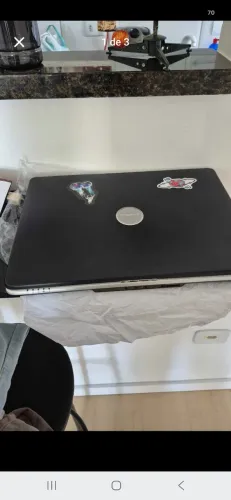 Notebook para retirada de peca