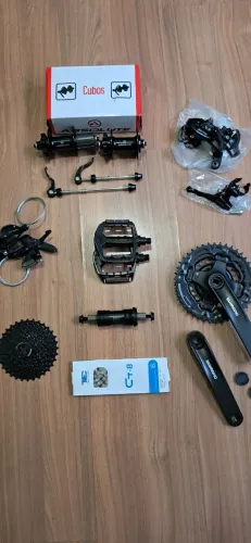 Peças novas para bicicleta MTB 24 marchas