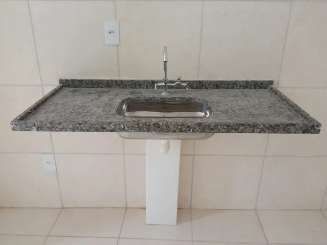 Bancada de granito c/ Cuba 