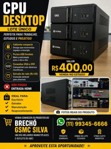 Lote de cpus