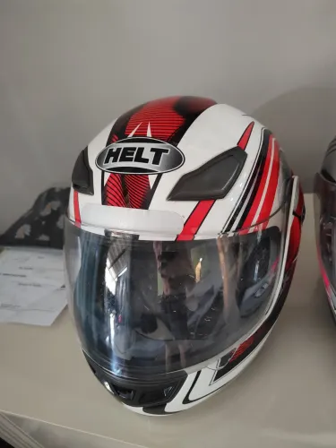 Capacete Helt Escamoteável 58