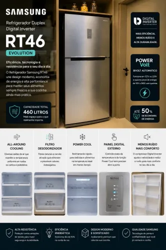 Refrigerador Samsung Digital Frost 460l