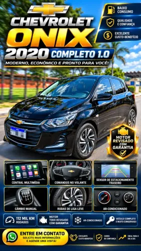 Chevrolet Onix Hatch LT 1.0 12V Flex Mec. 4P 2020