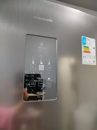 Geladeira Panasonic Frost Free 480L Aço Escovado 