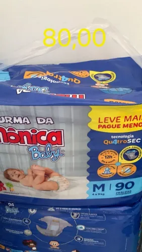 Fraldas para vender de várias marcas. A partir de 30$