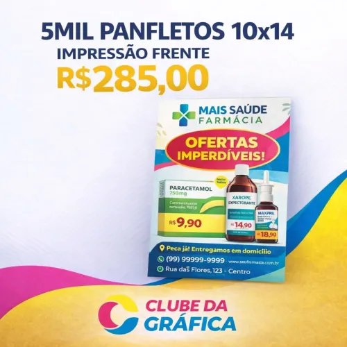 5mil Panfletos por 285