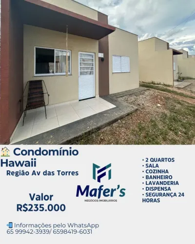 Casa à venda - Condomínio Hawai - Av das Torres