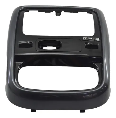 Moldura Radio Central Comando Ar Painel Duster 2015 Original Preto