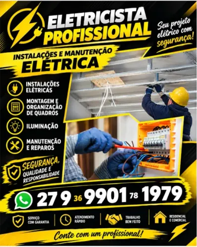 ELETRICISTA 24H - CHOVEU ? PROBLEMAS ELÉTRICOS? CHAME AGORA