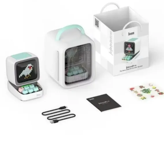 Alto-falante Divoom DitooPlus Pixel Art Com Tela Led, Alto-fa