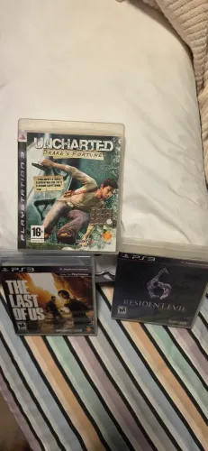 3 jogos PS3 HISTORICOS
