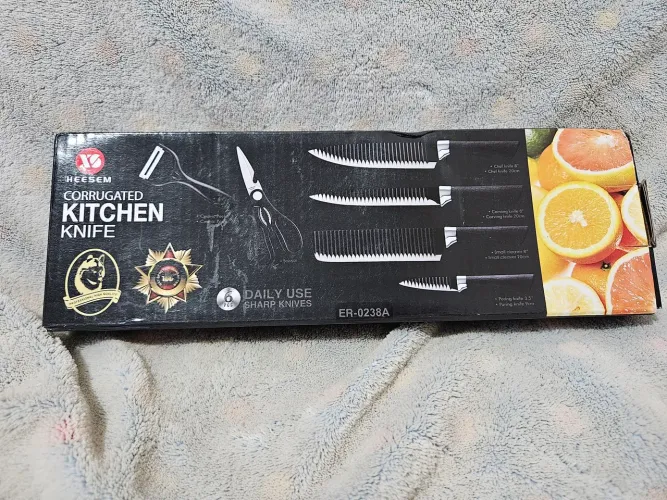 Coniunto De 6 Facas De Cozinha Y 0.8mm
