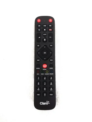Controle Remoto Claro Box Universal Com Comando De Voz