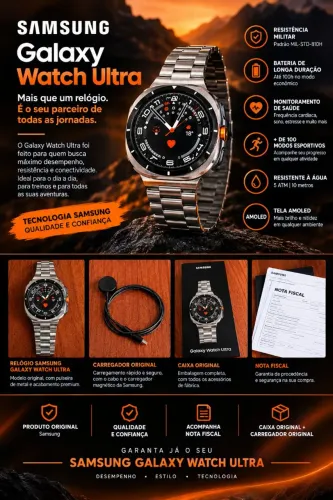 RELÓGIO SAMSUNG SMARTWATCH ULTRA