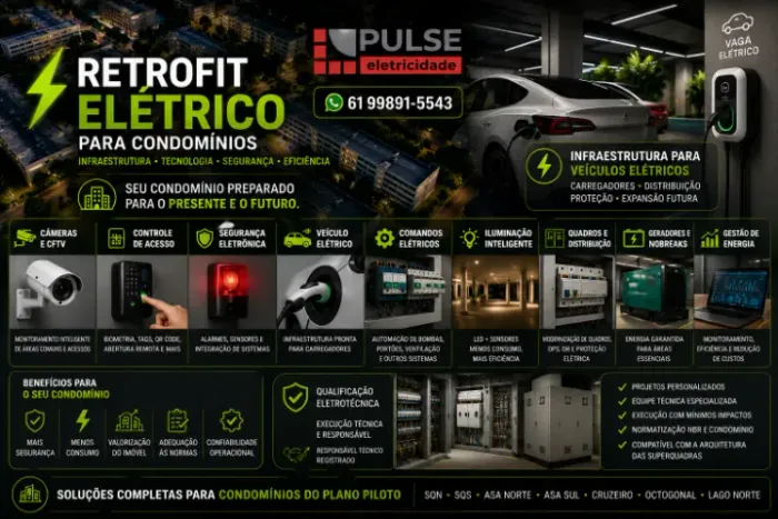 RETROFIT ELÉTRICO PARA CONDOMÍNIOS | INFRAESTRUTURA PREDIAL MODERNA