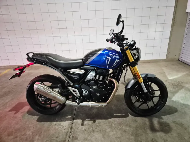 3.700Km- Triumph Speed 400 - Azul -  2025