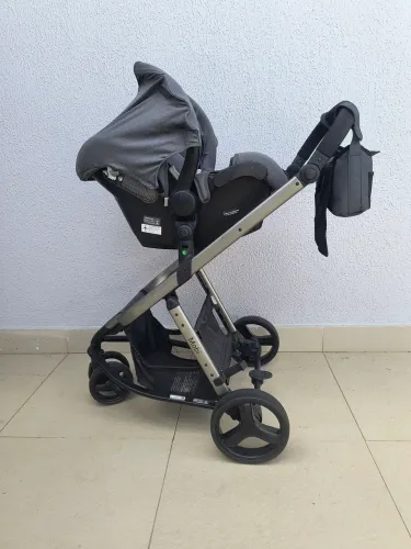 Carrinho Travel System Mobi Safety 1st 3 em 1 Completo | Alumínio | Inmetro | Brindes