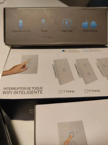 Vendo 3 interruptores inteligentes smart switch