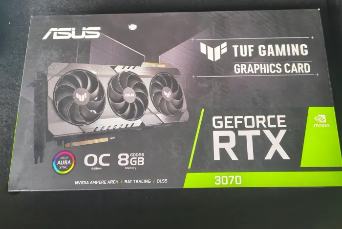 Placa de Video RTX 3070 8gb Asus TUF