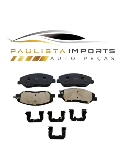 pastilha de freio dianteiro Hyundai santa fé 2006 até 2012 /Original 