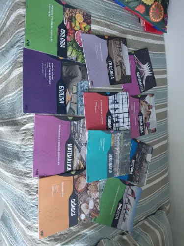 Kit COMPLETO livros 3 ano PARA ENEM UNO