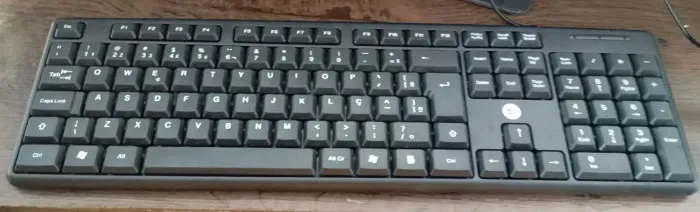 Teclado preto bright
