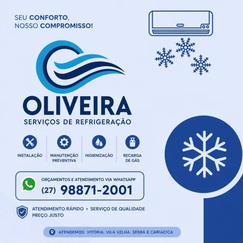 Manutenção, instalação, higienização e orçamento para climatização.