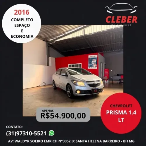 Chevrolet Prisma Sed. LT 1.4 8V Flexpower 4P 2016