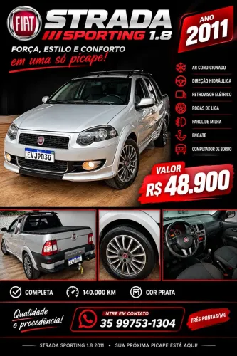 Fiat Strada Sporting 1.8 Flex 16V CE 2011