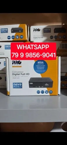 CONVERSOR DIGITAL - PEGA CANAIS LOCAIS! EM PROJETORES TAMBÉM! CHEGOU REPOSIÇÃO