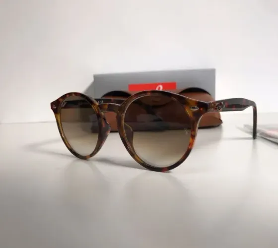 Rayban Round Tartarugue - Lentes Cristal
