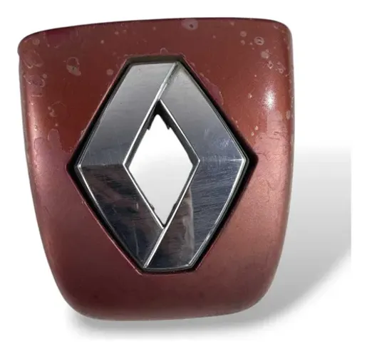 Emblema Logo Renault Tampa Traseira Clio 2003 2013 Vermelho