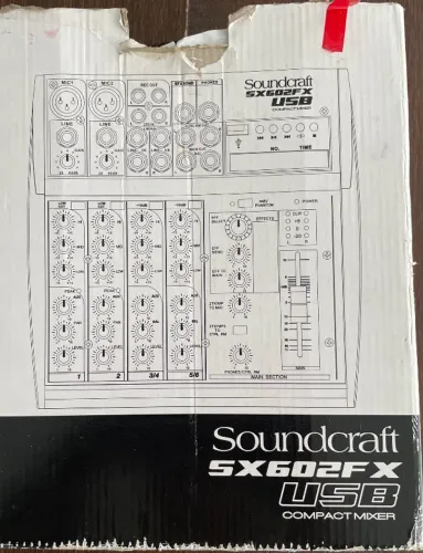 Mesa de som SX602FX