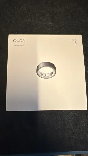 Oura Ring 4 - Stealth - Tamanho 12 - Lacrado na Caixa