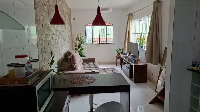 D12-Neves-São Gonçalo-Casa Duplex,2qts,Piscina,A.Gourmet Churrasq.Quintal,bom local.Ac.Fin