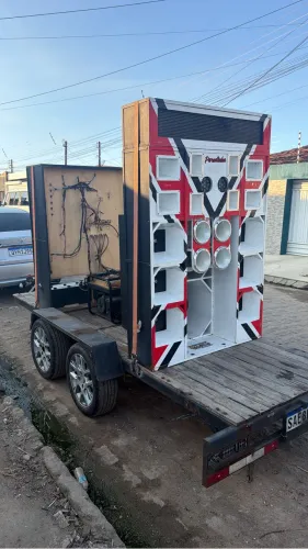 Paredão na carrocinha a venda