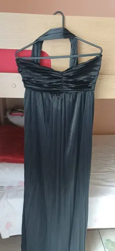 Vestido de festa Prissado preto