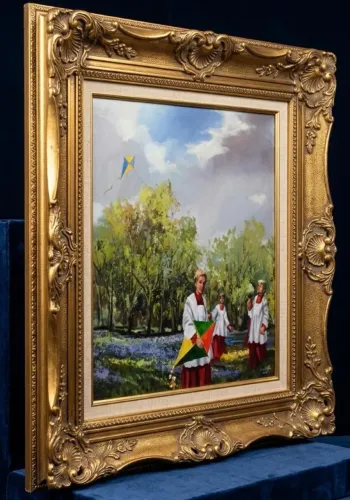 Tela Original de Nilson Müller (80x70 cm)